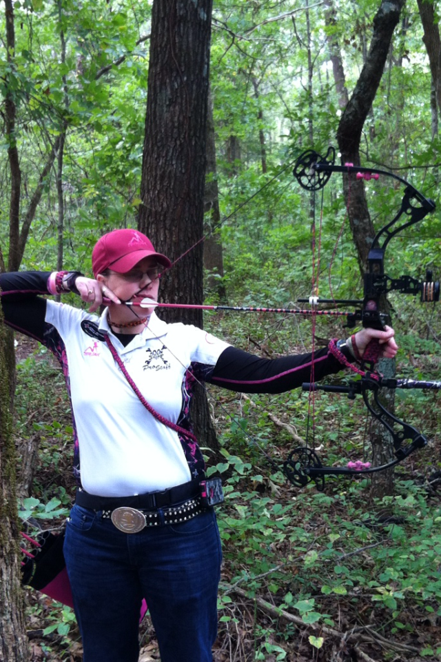 2014 3D season- TC Pro Staff Kim Franks